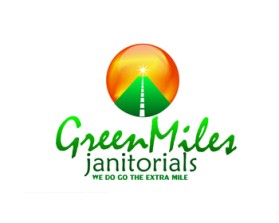 Green Miles Janitorial entry by andrelenoir