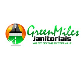 Green Miles Janitorial entry by andrelenoir