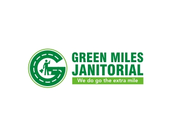 Logo Design for Green Miles Janitorial