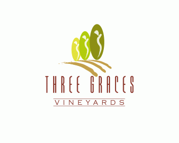 Logo Design for Three Graces Vineyards