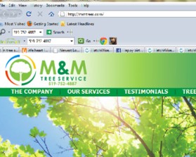 M & M Tree Service / mmtrees.com entry by nerdsociety