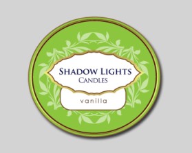 Label for Shadow Lights Candles entry by Morango