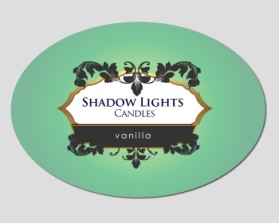 Label for Shadow Lights Candles entry by Morango
