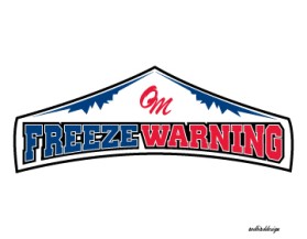 Freeze Warning entry by redbirddesign