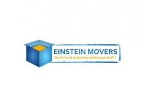 Einstein Movers entry by r0bb1e-design