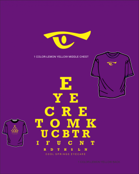Cool Springs EyeCare entry by LagraphixDesigns