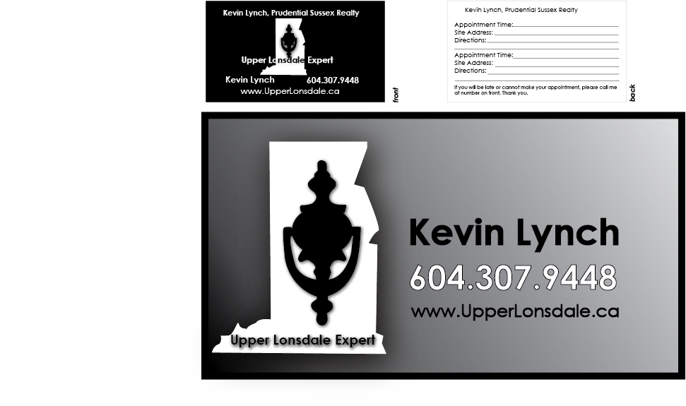 Business Card & Stationery Design for UpperLonsdale.ca