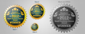 Graphic Design entry 251122 submitted by sikka2010 to the Graphic Design for Hawkeye Management Small Business Oscars Contest Website Badge run by contestguy