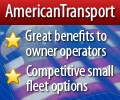 Banner Ad Design entry 473069 submitted by RNHalawi to the Banner Ad Design for American Transport run by jrmusser