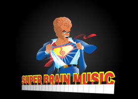 Graphic Design entry 478999 submitted by john12343 to the Graphic Design for Super Brain Music - www.superbrainmusic.com run by davirho