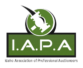 I.A.P.A  ( Idaho Association of Professional Auctioneers entry by Matthew Morgan