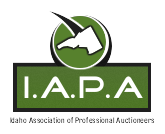 I.A.P.A  ( Idaho Association of Professional Auctioneers entry by Matthew Morgan