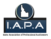 I.A.P.A  ( Idaho Association of Professional Auctioneers entry by Matthew Morgan