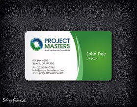 Project Masters/prjmasters.com (not up yet) entry by skyford412