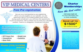 Graphic Design entry 495648 submitted by carissaforu to the Graphic Design for VIP Medical Centers run by doctorkev