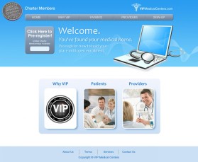 Winning entry: VIP Medical Centers entry by dar_win