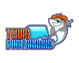 Texas Pool Sharks entry by RoyalSealDesign