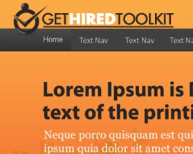 Get Hired Logo entry by ojgraphics