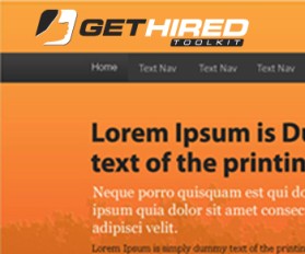 Get Hired Logo entry by anticonnex