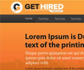 Get Hired Logo entry by anticonnex