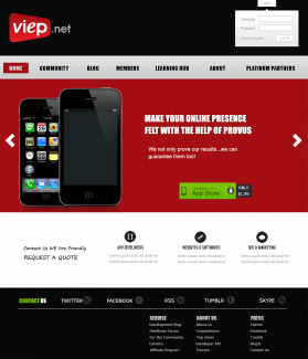 Web Design entry 547216 submitted by luckydesign