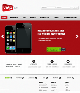 Web Design entry 547452 submitted by luckydesign