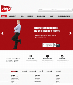 Web Design entry 548089 submitted by luckydesign
