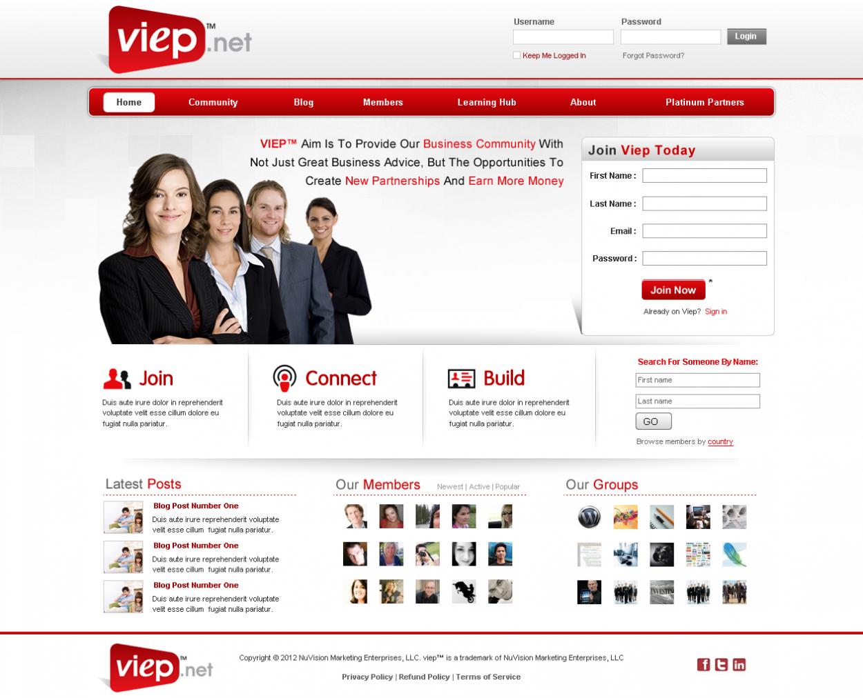 Web Design entry 548513 submitted by nerdcreatives
