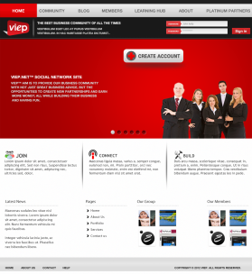 Web Design entry 548978 submitted by luckydesign
