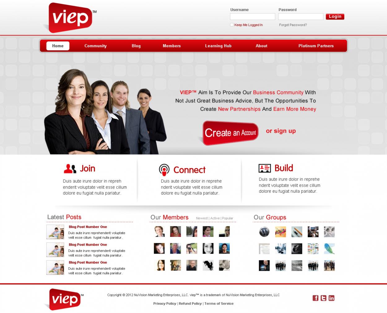 Web Design entry 549625 submitted by nerdcreatives