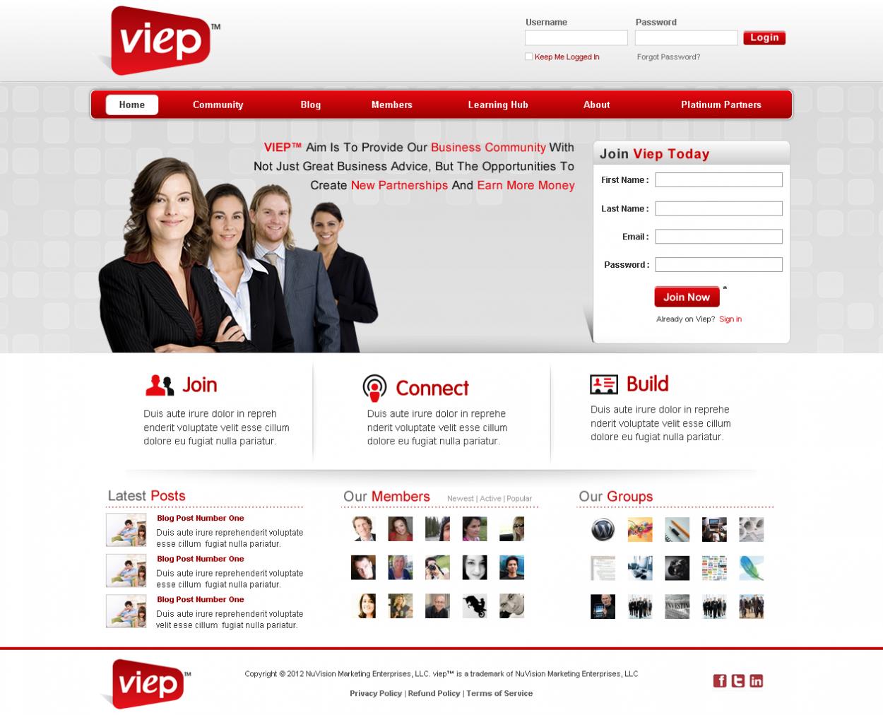 Web Design entry 549629 submitted by nerdcreatives