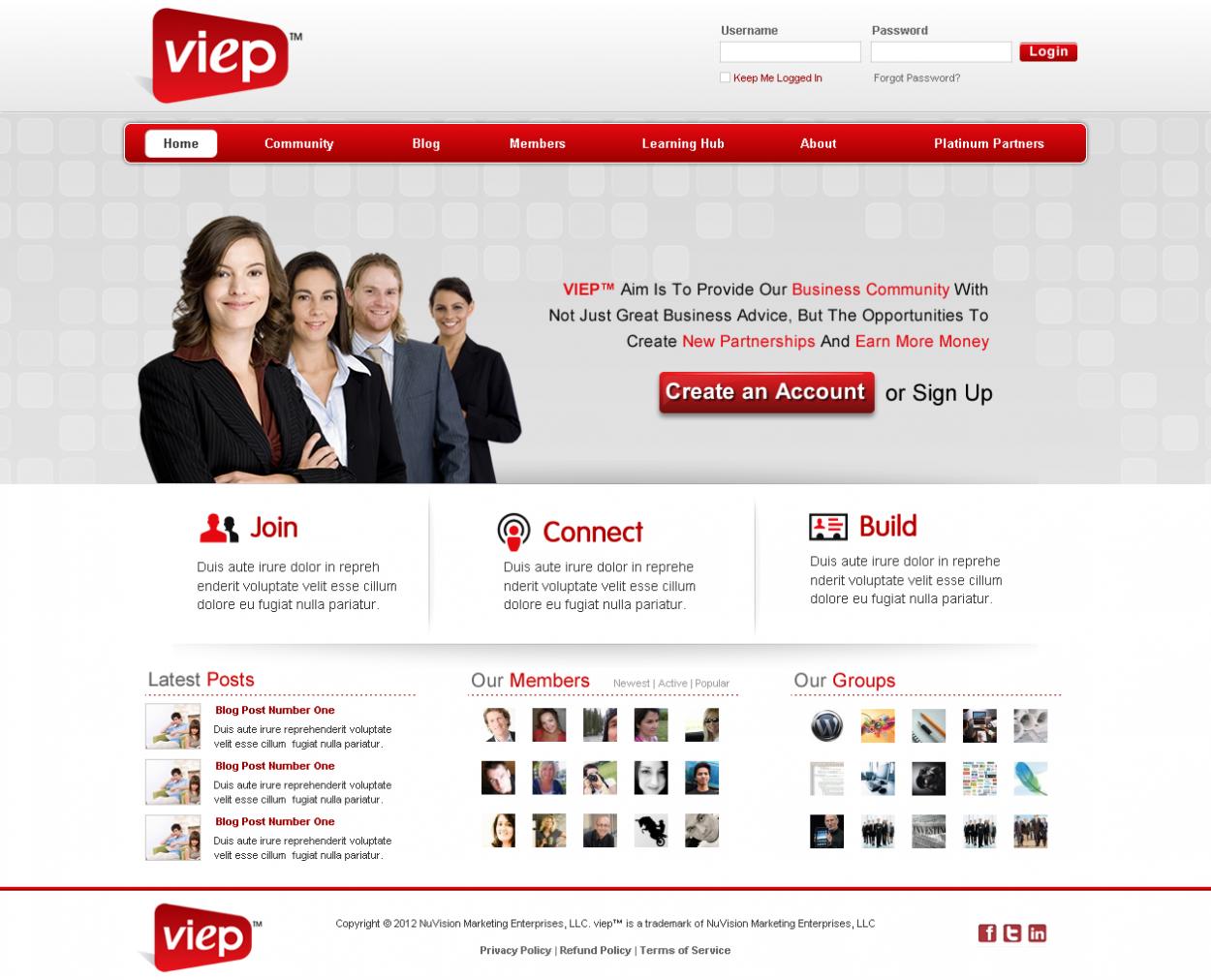 Web Design entry 549748 submitted by nerdcreatives