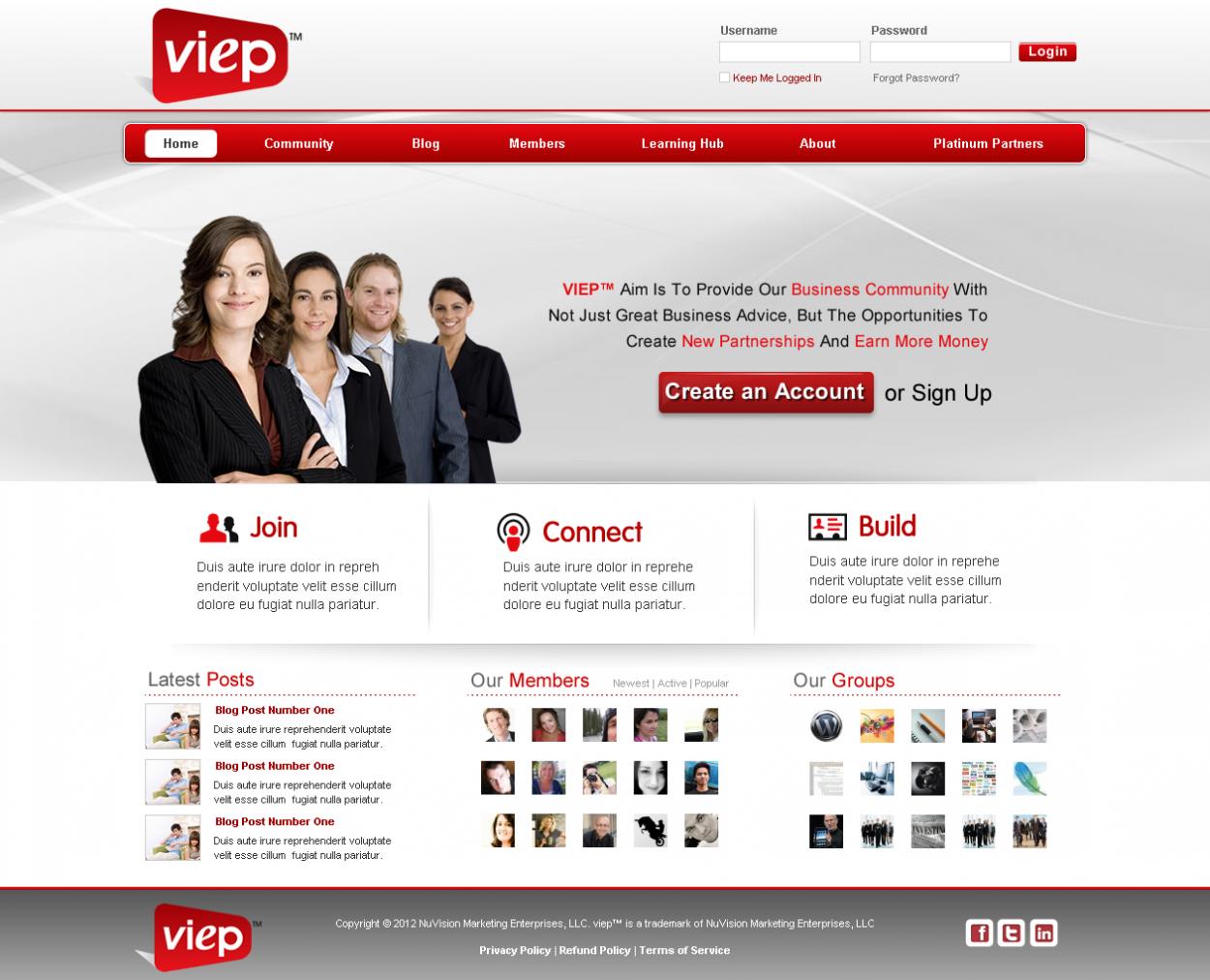 Web Design entry 549751 submitted by nerdcreatives