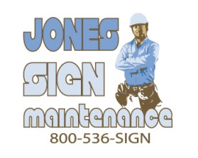 Jones Sign Maintenance entry by an anonymous creative