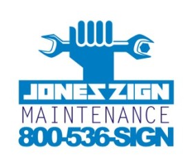 Jones Sign Maintenance entry by an anonymous creative