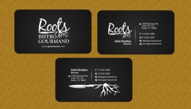 Roots Bistro Gourmand entry by nerdcreatives