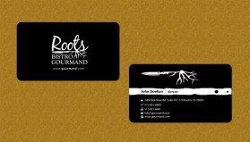 Roots Bistro Gourmand entry by nerdcreatives