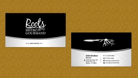 Roots Bistro Gourmand entry by nerdcreatives