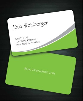Ron Weinberger entry by nerdcreatives