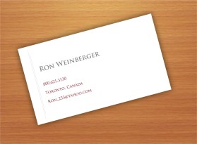 Ron Weinberger entry by nerdcreatives