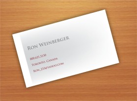 Ron Weinberger entry by nerdcreatives
