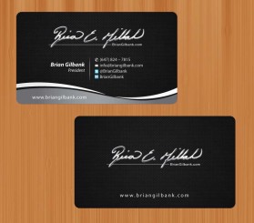 www.briangilbank.com entry by nerdcreatives