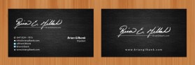 www.briangilbank.com entry by nerdcreatives