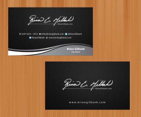www.briangilbank.com entry by nerdcreatives