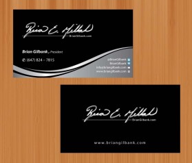www.briangilbank.com entry by nerdcreatives
