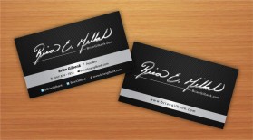 www.briangilbank.com entry by nerdcreatives