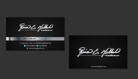 www.briangilbank.com entry by nerdcreatives