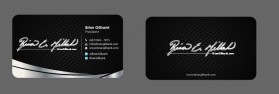 www.briangilbank.com entry by nerdcreatives