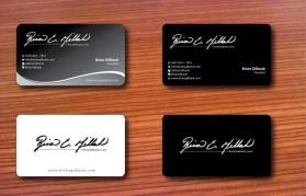 www.briangilbank.com entry by nerdcreatives