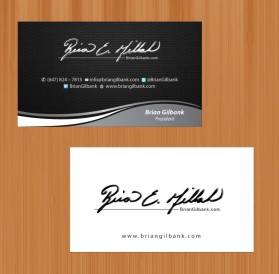 www.briangilbank.com entry by nerdcreatives